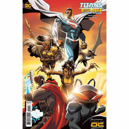 Titans: Beast World Waller Rising # 1 (Variant)