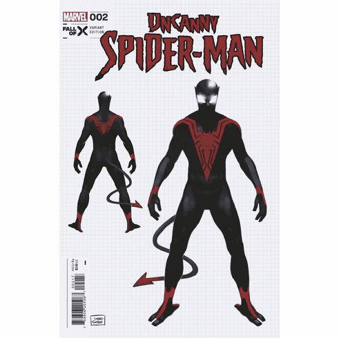 Uncanny Spider-Man # 2 (Incentive Design Variant)