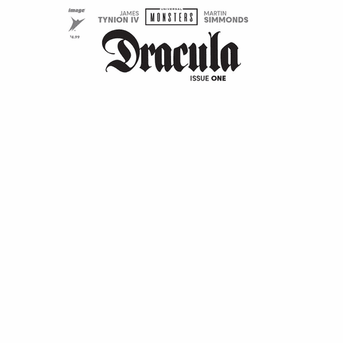 Universal Monsters: Dracula # 1 (Blank Variant)