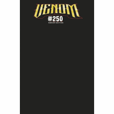 Venom # 250 (Black Blank Variant)