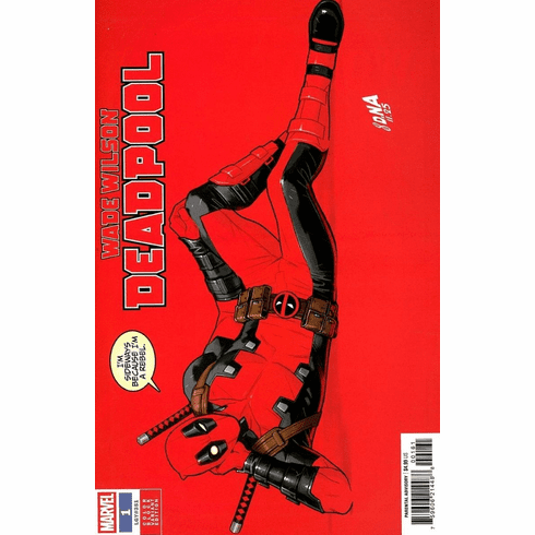 Wade Wilson: Deadpool # 1 (Color Block Red Variant)