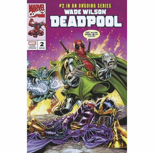 Wade Wilson: Deadpool # 2 (Doom Homage Variant)