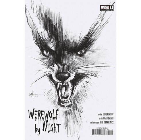 Werewolf By Night # 1 (Incentive B&W Variant)