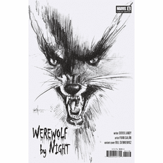 Werewolf By Night # 1 (Incentive B&W Variant)