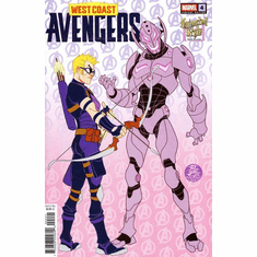 West Coast Avengers # 4 (Animated-Style Variant)