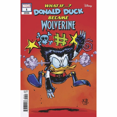 What If...? Donald Duck Became Wolverine # 1 (Variant)
