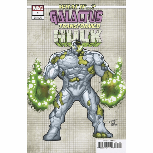What If...? Galactus Transformed Hulk # 1 (Incentive Design Variant)