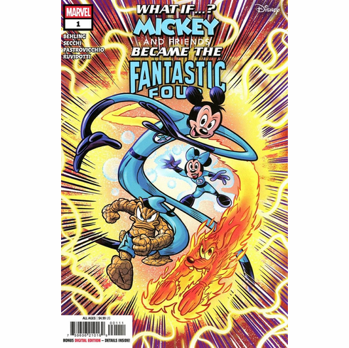 What If...? Mickey And Friends Became The Fantastic Four # 1