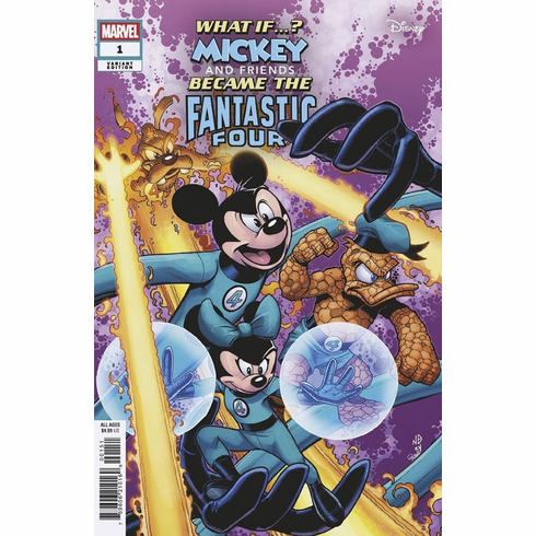 What If...? Mickey And Friends Became The Fantastic Four # 1 (Variant)