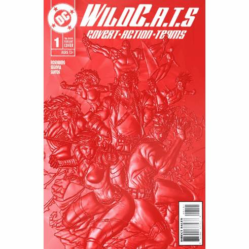 WildC.A.T.S # 1 (90s Month Embossed Variant)