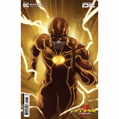 With One Magic Word...SHAZAM! # 2 (The Flash Movie Variant)