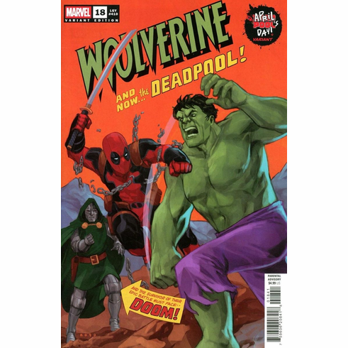 Wolverine # 18 (April Pool's Day! Variant)