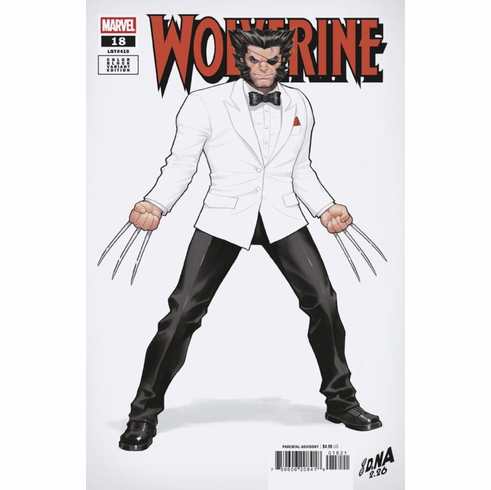 Wolverine # 18 (Color Block White Variant)