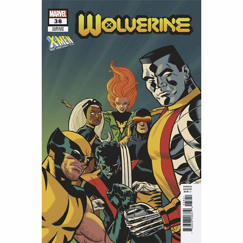 Wolverine # 38 (X-Men 60th Anniversary Homage Variant)
