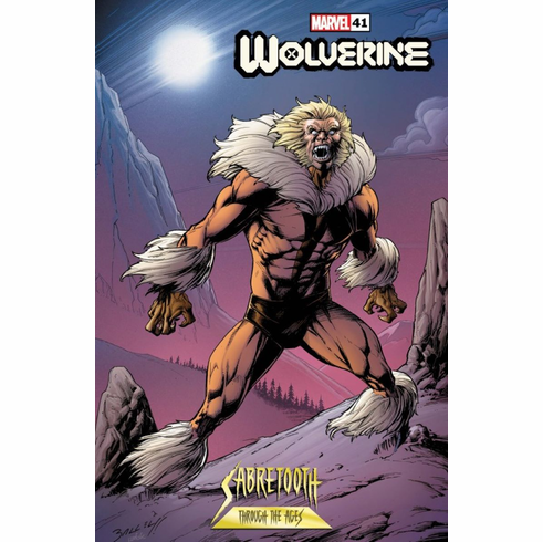 Wolverine # 41 (Sabretooth Through The Ages Variant)