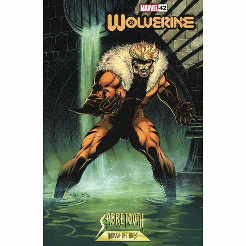Wolverine # 42 (Sabretooth Through The Ages Variant)