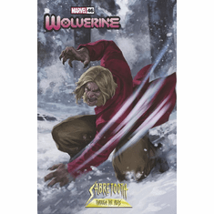 Wolverine # 46 (Sabretooth Through The Ages Variant)