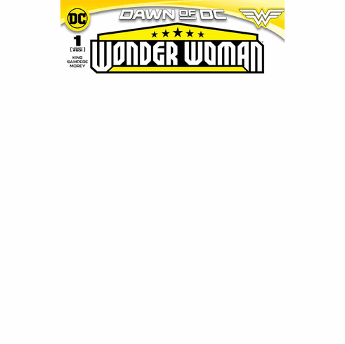 Wonder Woman # 1 (Blank Variant)