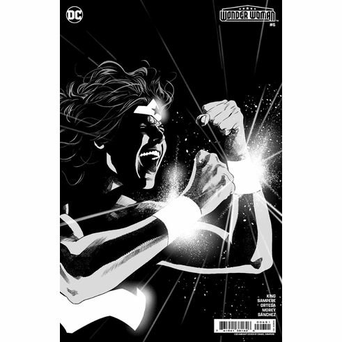 Wonder Woman # 6 (Incentive B&W Variant)