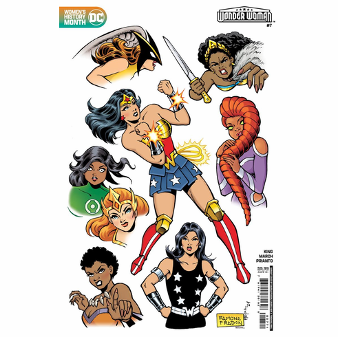 Wonder Woman # 7 (Women's History Month Variant)