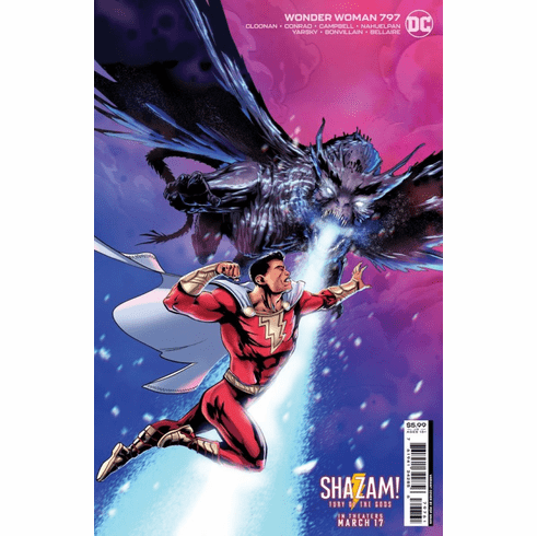 Wonder Woman # 797 (Shazam Fury Of The Gods Movie Variant)