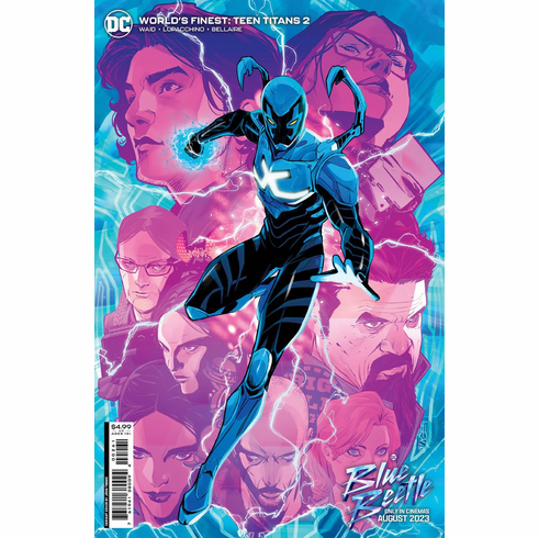 Worlds' Finest: Teen Titans # 2 (Blue Beetle Movie Variant)