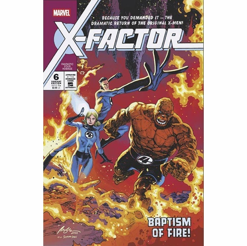 X-Factor # 6 (FF Homage Variant)