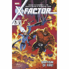 X-Factor # 6 (FF Homage Variant)