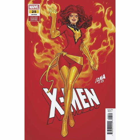 X-Men # 25 (Color Block Red Variant)