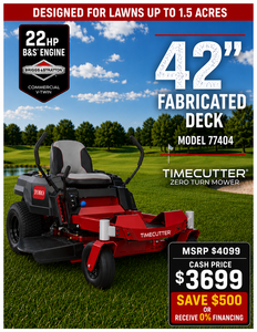 42 22hp Toro TIMECUTTER Zero-Turn Mower with B&S Engine