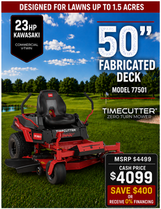 50 23hp Toro TIMECUTTER Zero-Turn Mower with Kawasaki Engine