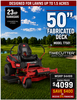 50 23hp Toro TIMECUTTER Zero-Turn Mower with Kawasaki Engine