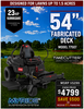 54 23hp Toro TIMECUTTER Zero-Turn Mower with Kawasaki Engine and MyRIDE Comfort Suspension