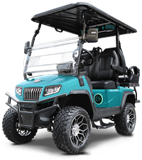 NEW EVolution Maverick 2+2 Plus 48V Lithium Golf Cart