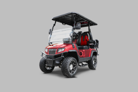 NEW EVolution Maverick 2+2 Plus 48V Lithium Golf Cart