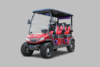 NEW EVolution Maverick 4 Plus 48V Lithium Golf Cart with 4 Forward-facing Seats
