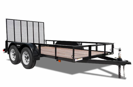 Triple Crown 6 X 14 Tandem Axle Utility Trailer