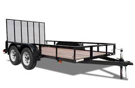 Triple Crown 7 x 20 Tandem Axle Utility Trailer