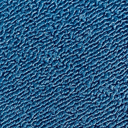 80" Bright Blue Loop Carpet