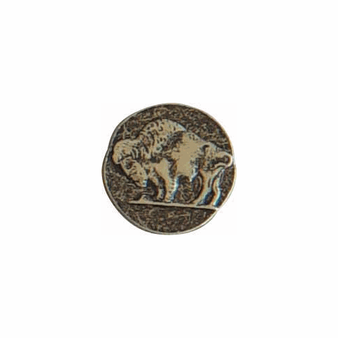 Antique Buffalo Nickel Decorative Nail Head (Individual)
