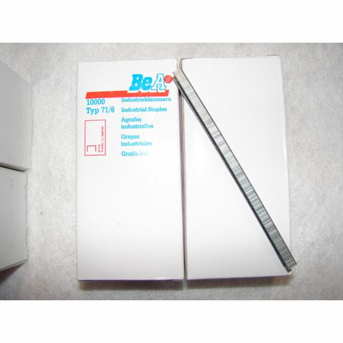 BEA 3/8" x 1/4" Galvanized Staples