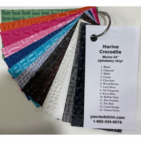 Crocodile Marine Vinyl Sample Ring