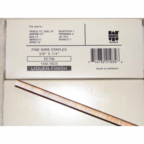 Fasco 3/8" x 1/4" Liquor Staples