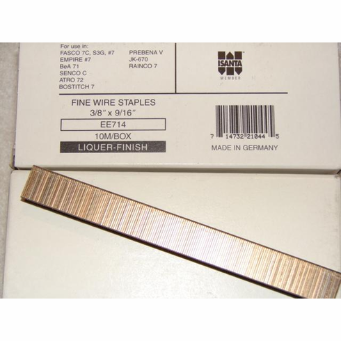 Fasco 3/8" x 9/16" Liquor Staples
