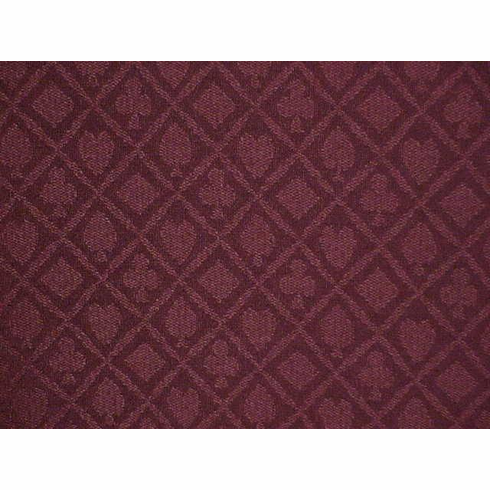 Holdem Casino Suited Cloth "Burgundy"