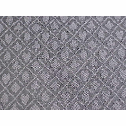 Holdem Casino Suited Cloth "Grey/Black"
