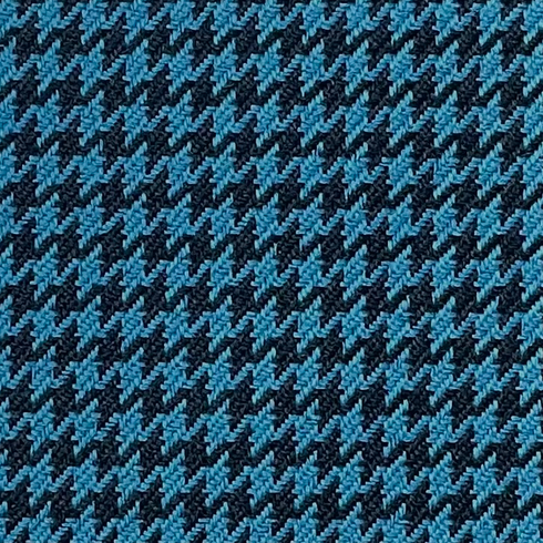 Houndstooth Black/Blue
