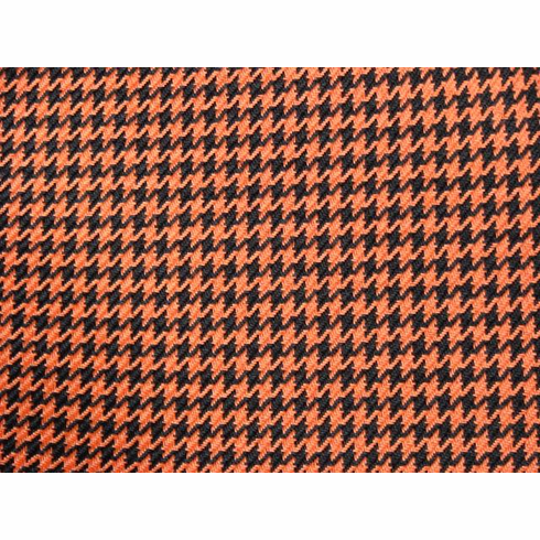 Houndstooth Black/Orange