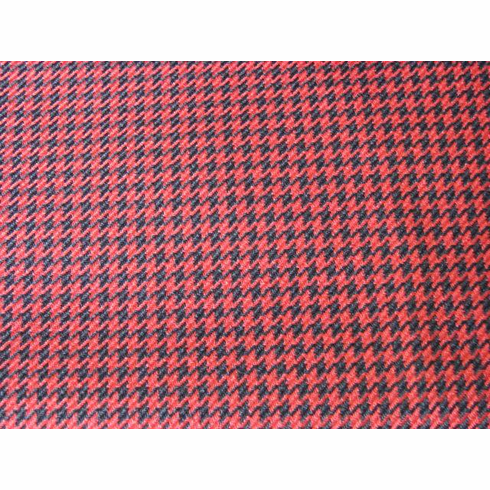 Houndstooth Black/Red