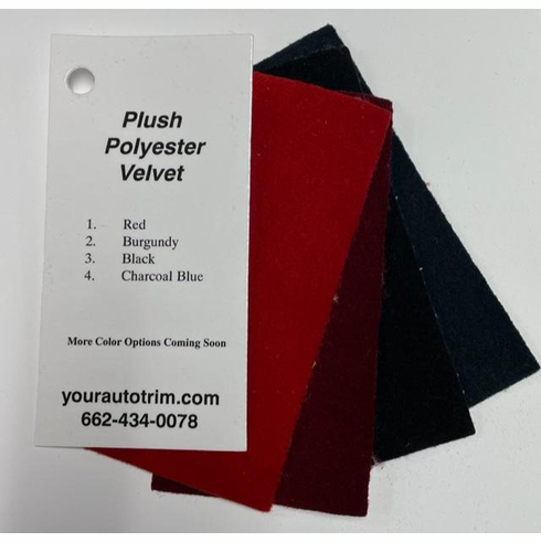 Plush Velvet Sample